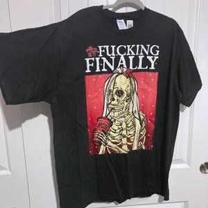 🆕 Skeleton Bridal Wedding Humor T-Shirt